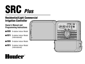 SRC Plus - Hunter Irrigation Sprinkler Systems