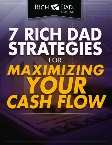 7 Rich Dad Strategies For Maximizing Your Cash Flow