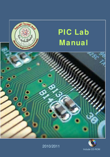 PIC Lab Manual1 - الصفحات الشخصية