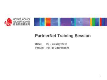 PartnerNet Training Session