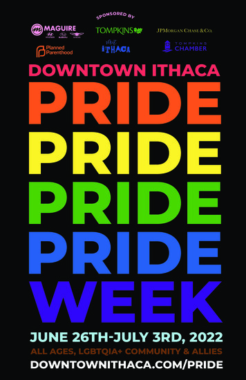 Downtown Ithaca Pride Week