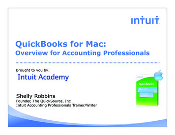 QuickBooks For Mac - Intuit
