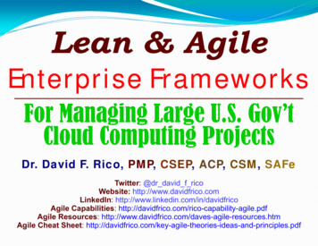 Lean & Agile Enterprise Frameworks - QUEST