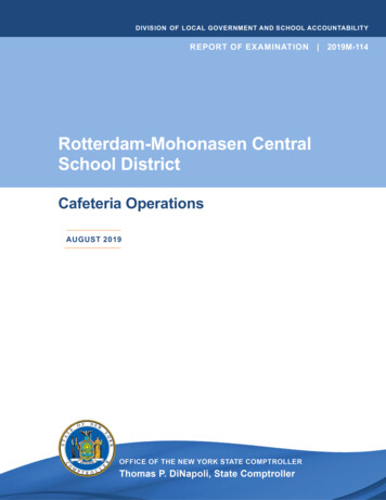 Rotterdam-Mohonasen Central School District - New York State Comptroller