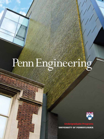 Undergraduate Programs - University Of Pennsylvania