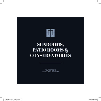 Sunrooms, Patio Rooms & Conservatories