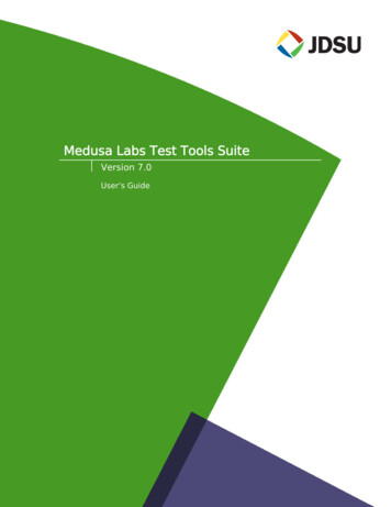Medusa Labs Test Tools Suite User's Guide