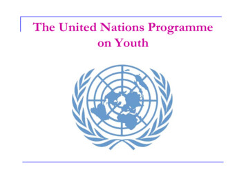 The United Nations Programme On Youth