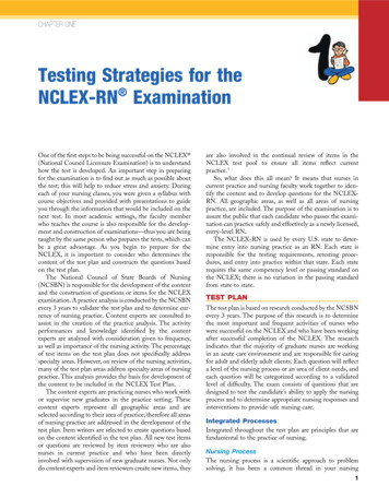 Testing Strategies For The NCLEX-RN Examination
