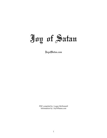 Joy Of Satan - UCoz