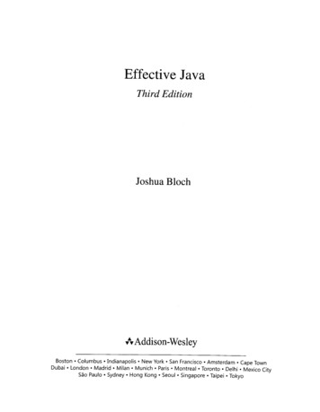 Effective Java - Gbv.de