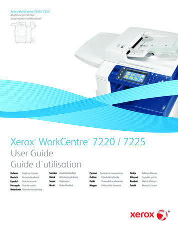 Xerox WorkCentre 7220 / 7225 - GfK Etilize