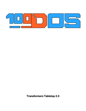 Transformers Tabletop 2 - Fireden 