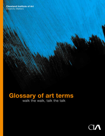 Glossary Of Art Terms - CIA