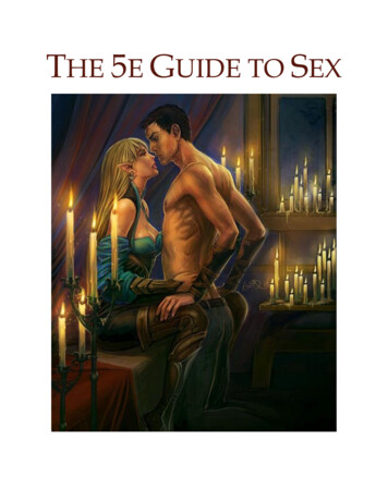 THE 5E GUIDE TO SEX - Fireden 
