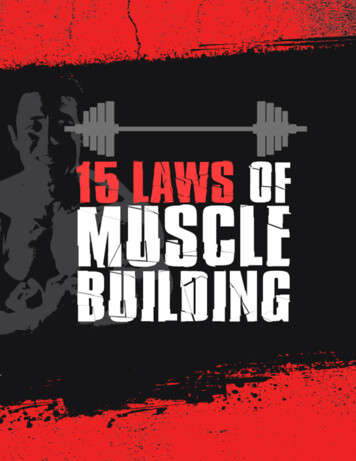 15 Laws Of Body Building