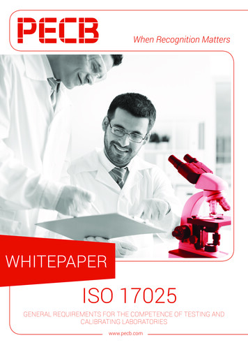 ISO 17025 - PECB