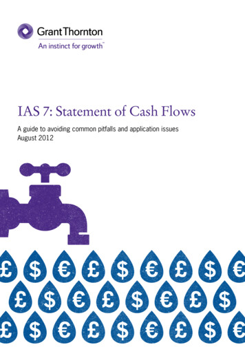 IAS 7: Statement Of Cash Flows - .GLOBAL