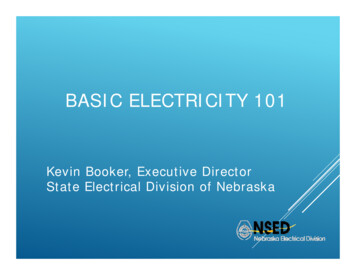 BASIC ELECTRICITY 101
