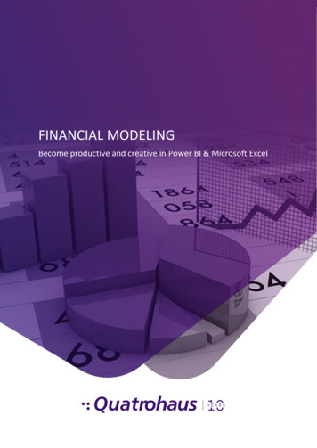 FINANCIAL MODELING - Quatrohaus