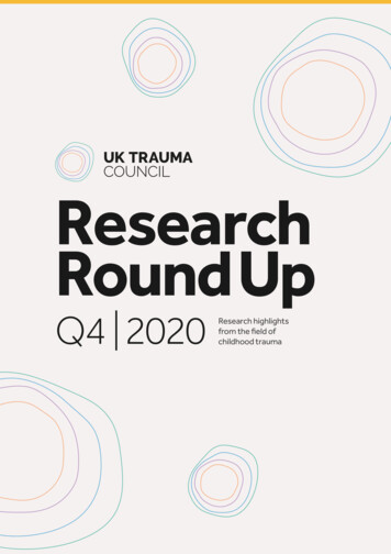 Research Round Up - UKTC