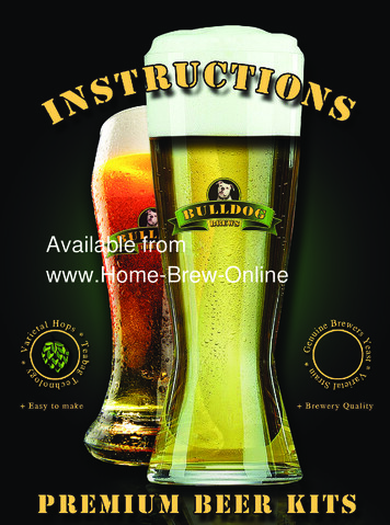Bulldog Brews Instruction - Home-brew-online.co.uk