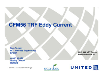 CFM56 TRF Eddy Current - Airlines