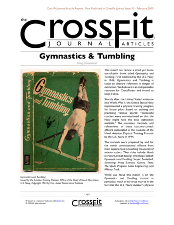 Gymnastics & Tumbling - CrossFit