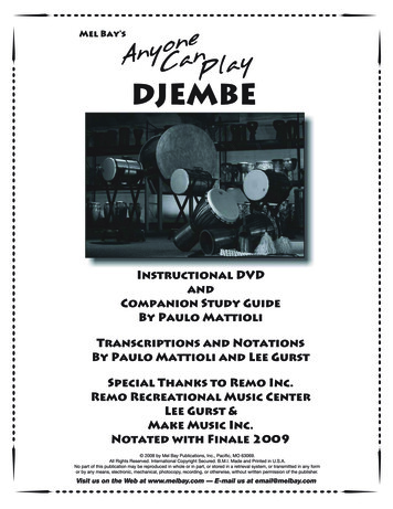 Anyone Can Play Djembe - Mel Bay