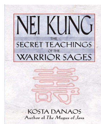 Nei Kung: The Secret Teachings Of The Warrior Sages