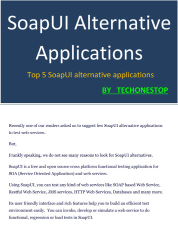 SoapUI Alternative Applications - TechOneStop