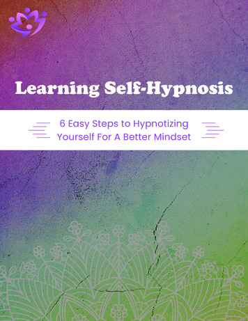 Learning Self-Hypnosis - HypnoBuddy