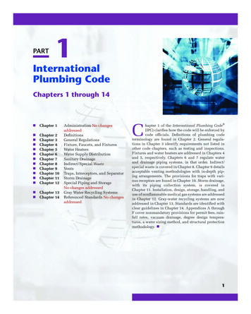 International Plumbing Code - ICC