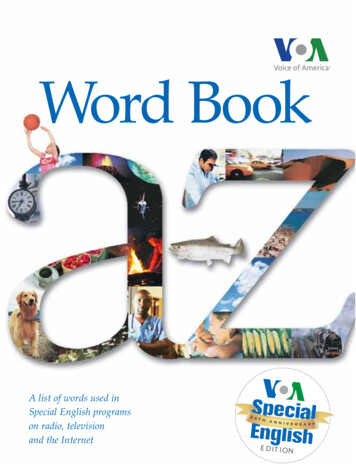 Word Book - Docs.voanews.eu