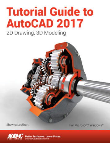 Tutorial Guide To AutoCAD 2017 - Static.sdcpublications 
