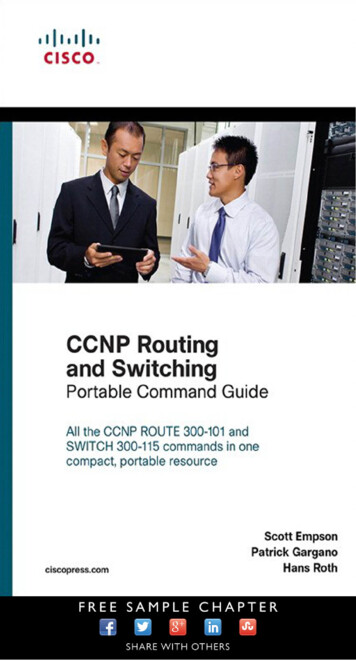 CCNP Routing And Switching Portable Command Guide, 2/e
