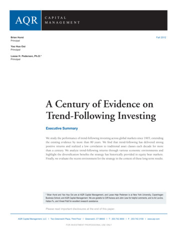 Trend-Following Investing V7 - Efficient