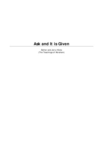 Ask And It Is Given - Meetup