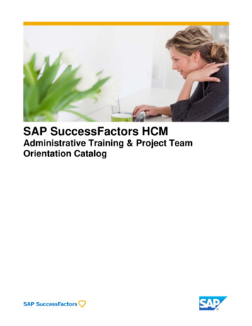 SAP SuccessFactors HCM