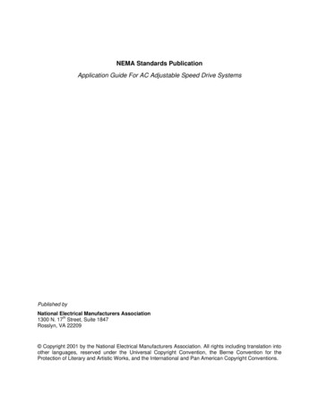 NEMA Standards Publication Application Guide For AC .