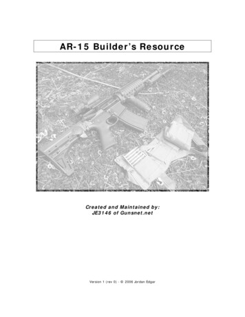 AR-15 Builder’s Resource - The Eye