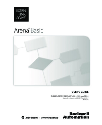 Arena Basic Edition User’s Guide - UNIOS