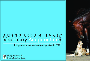 AUSTRALIAN IVAS Veterinary Acupuncture