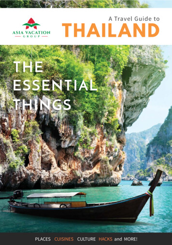 A Travel Guide To THAILAND - D3s2jea7odyu75.cloudfront 