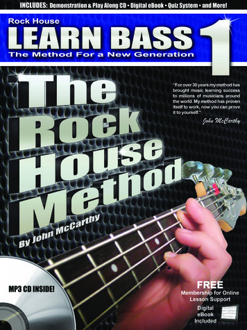 Presents Learn Bass - Rock House Method