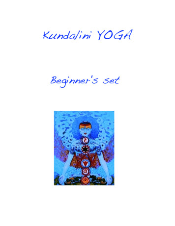 Kundalini Yoga Beginner's Set - Baha'i Studies