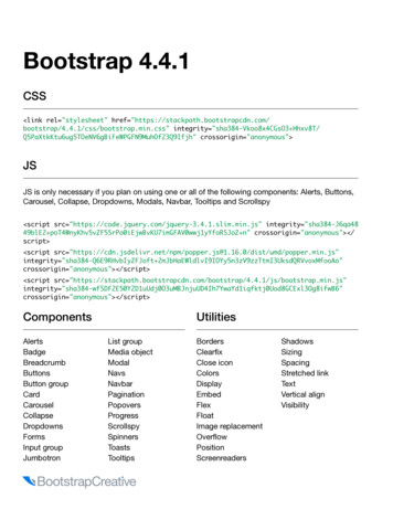 Flexbox Cheat Sheet - Bootstrap 4