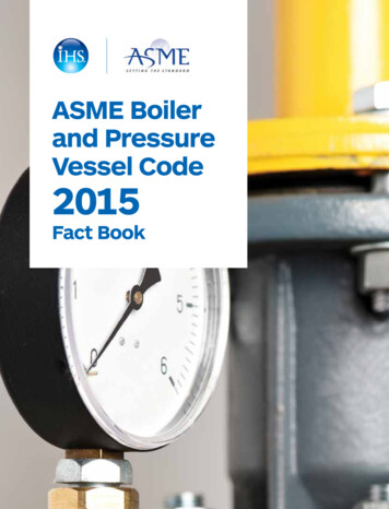 ASME Boiler And Pressure Vessel Code 2015