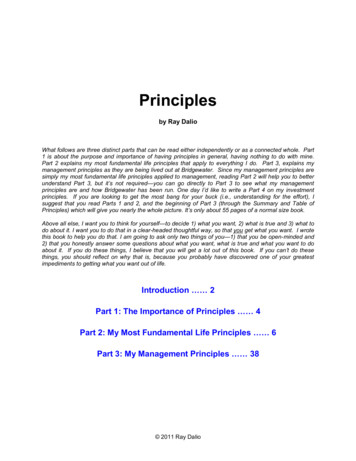 Principles By Ray Dalio