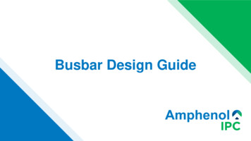 Busbar Deisgn Guide - Amphenol IPC